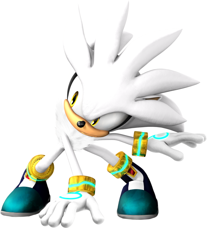 Silver The Hedgehog By Fentonxd-d56lc3d - Silver The Hedgehog Png (800x806), Png Download