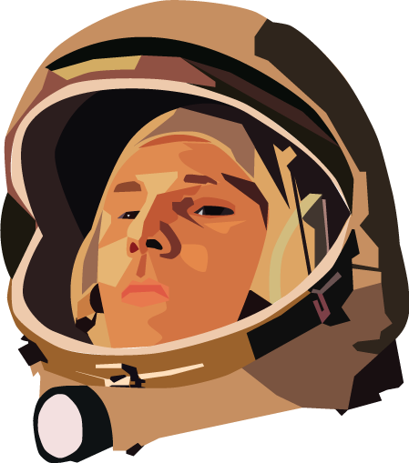 Yuri Gagarin Png (449x509), Png Download
