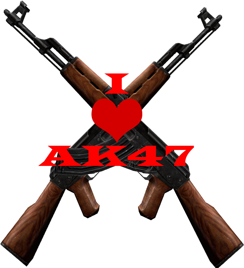 Ak 47 (900x900), Png Download