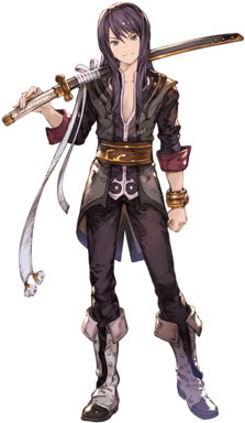 Yurilowell A - Granblue Fantasy Yuri Lowell (480x400), Png Download