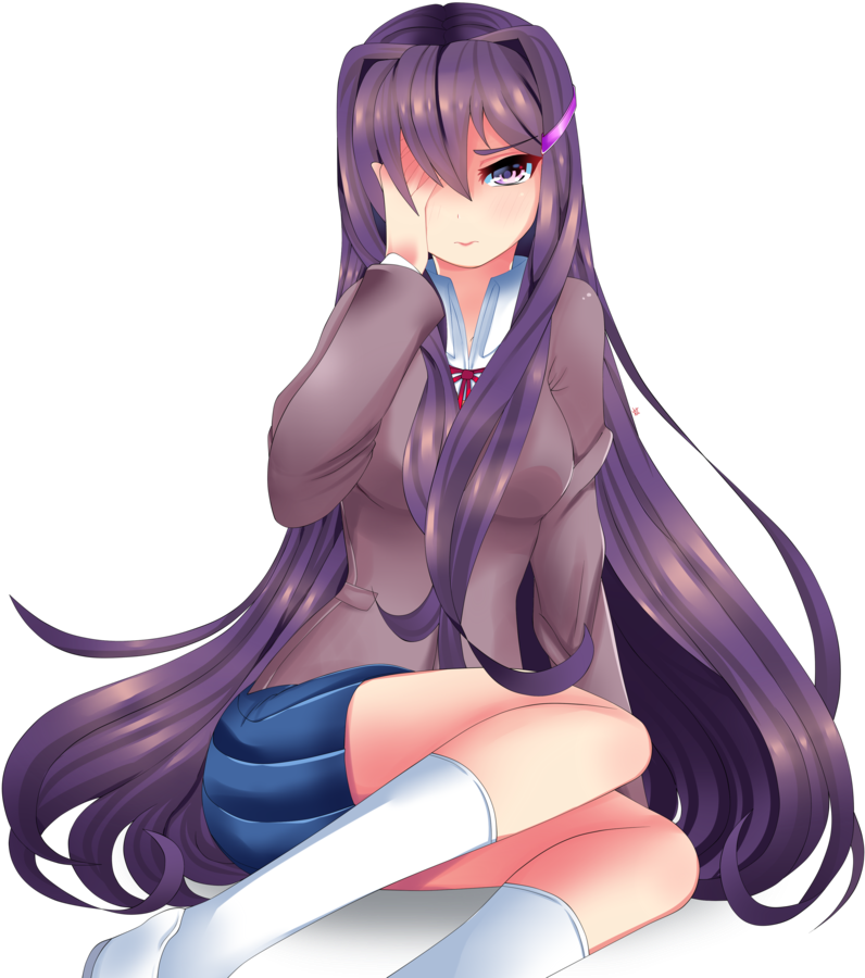 Yuri - Art (870x918), Png Download