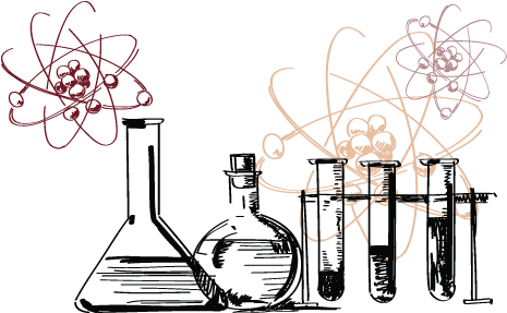 In Biology - Science Test Tube Drawing (470x308), Png Download