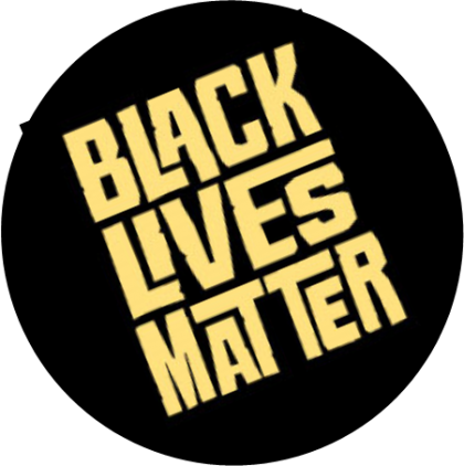 Blmi Logo 3 - Black Lives Matter Button (420x422), Png Download