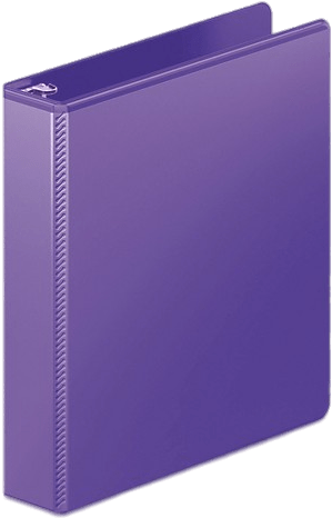 Miscellaneous - Purple Binder (488x488), Png Download