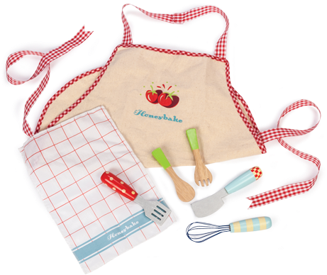 Apron & Utensil Set - Le Toy Van: Apron And Utensil Play Set (460x460), Png Download