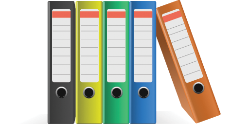 3-ring Binders - Ring Binders Png (475x255), Png Download