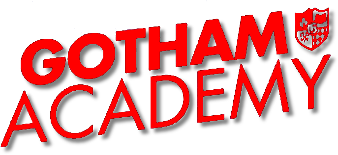 Gotham Academy Logo (753x332), Png Download