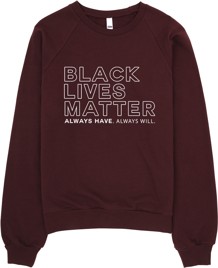 Black Lives Matter Sweatshirt Black Lives Matter Sweatshirt - Feminism (1000x1000), Png Download