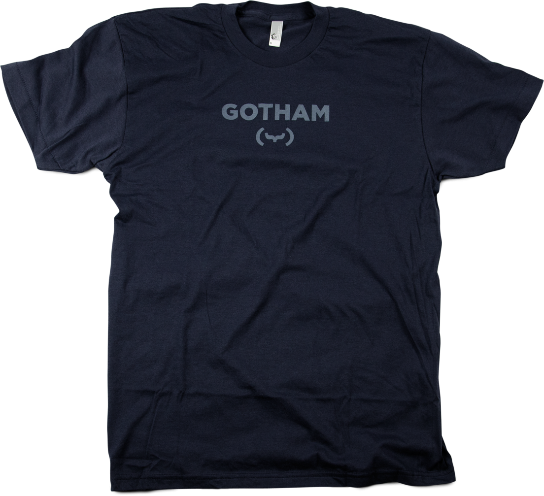 Gotham T-shirt - T-shirt (1104x1007), Png Download
