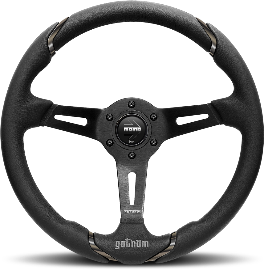 Gotham - Momo Steering Wheel (1200x992), Png Download