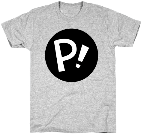 Fooly Cooly P Sign Mens T-shirt - Yeah, I'm A Dog Lady T-shirt: Funny T-shirt From Lookhuman. (484x484), Png Download