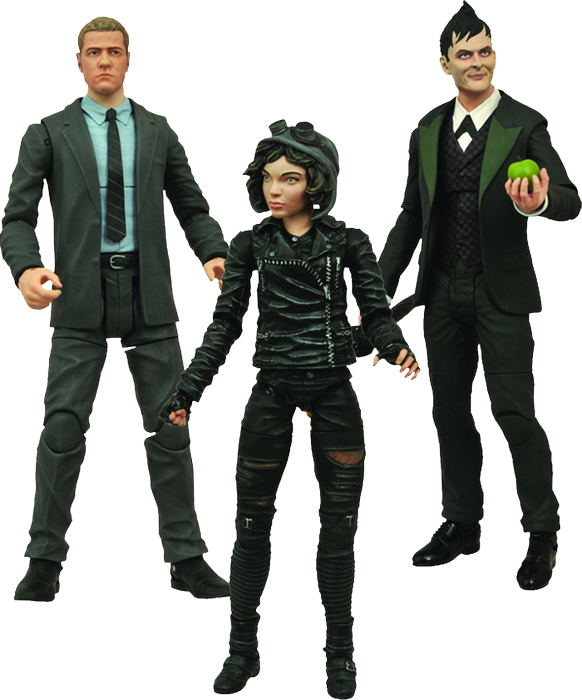 Tv Series 1 Action Figure Assortment - Diamond Select Toys Gotham Select: Oswald Cobblepot (582x700), Png Download