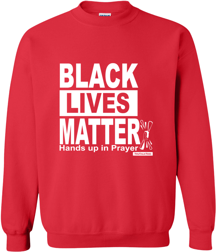Black Lives Matter Sweatshirt - Message Hip Hop (1000x1000), Png Download