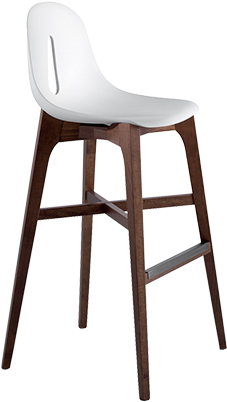 Web Gotham Wooden Bar Stool Png - Butterfly Bar Stool Designer (600x600), Png Download