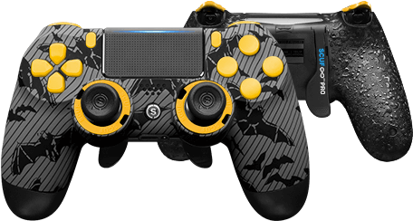 Playstation 4 Professional Controller Infinity4ps Pro - Ps4 Controller Scuf Infinity Pro Gotham (457x273), Png Download
