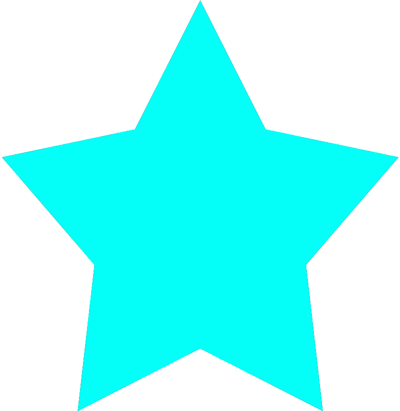 Star Clipart Image Black And White Stock - Draw A Large Star (861x908), Png Download