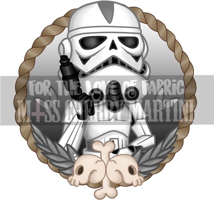 Skull Trooper Panel - Chewy (724x1024), Png Download