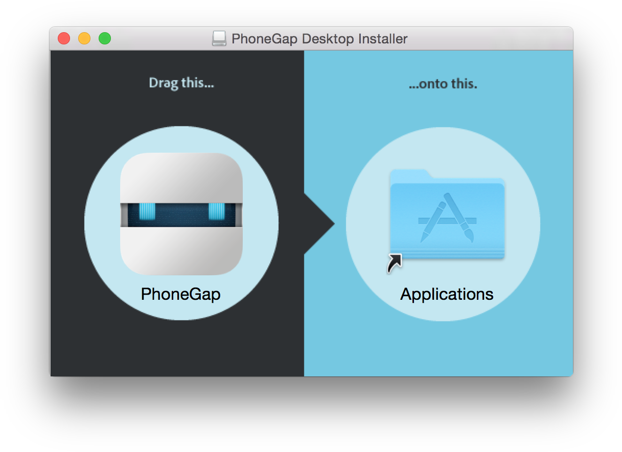 Drag And Drop The Application Into The Applications - Graphic Design (1248x908), Png Download