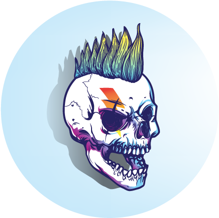 Skull#2 - Halloween Day Throw Blanket (480x480), Png Download