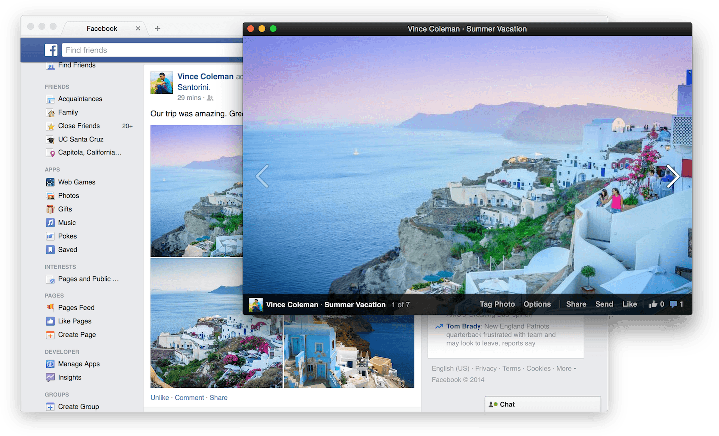 Current Brings A Better Version Of Facebook To The - Travel Journal - Write Or Sketch (1440x900), Png Download