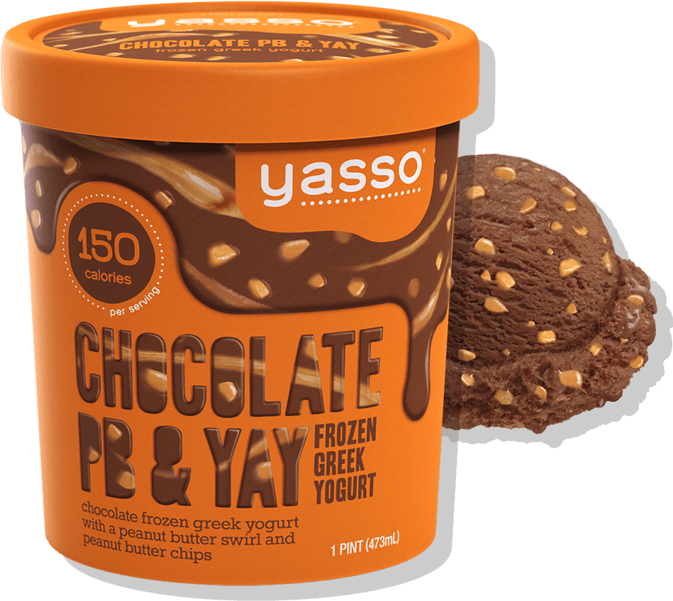Well Look What The Yum Dragged In - Yasso Peanut Butter Ice Cream (948x917), Png Download