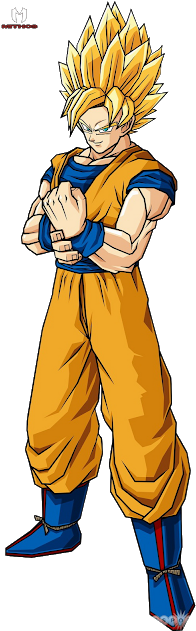 Free Yaranaika Face Png - Goku Super Saiyan 35 (224x640), Png Download