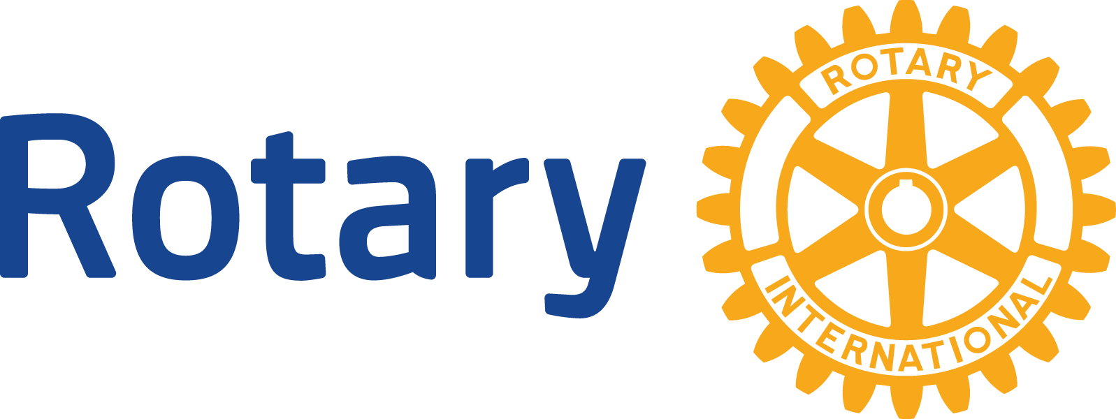 Find Us On Instagram - Rotary International Logo (1597x600), Png Download