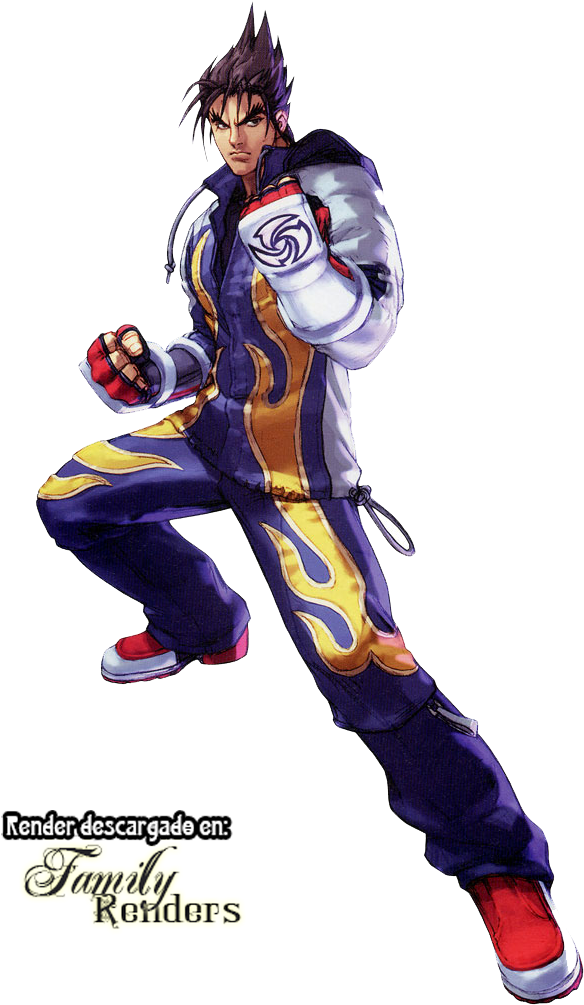 Jin Kazama Tekken 4 Fan Art (700x1030), Png Download