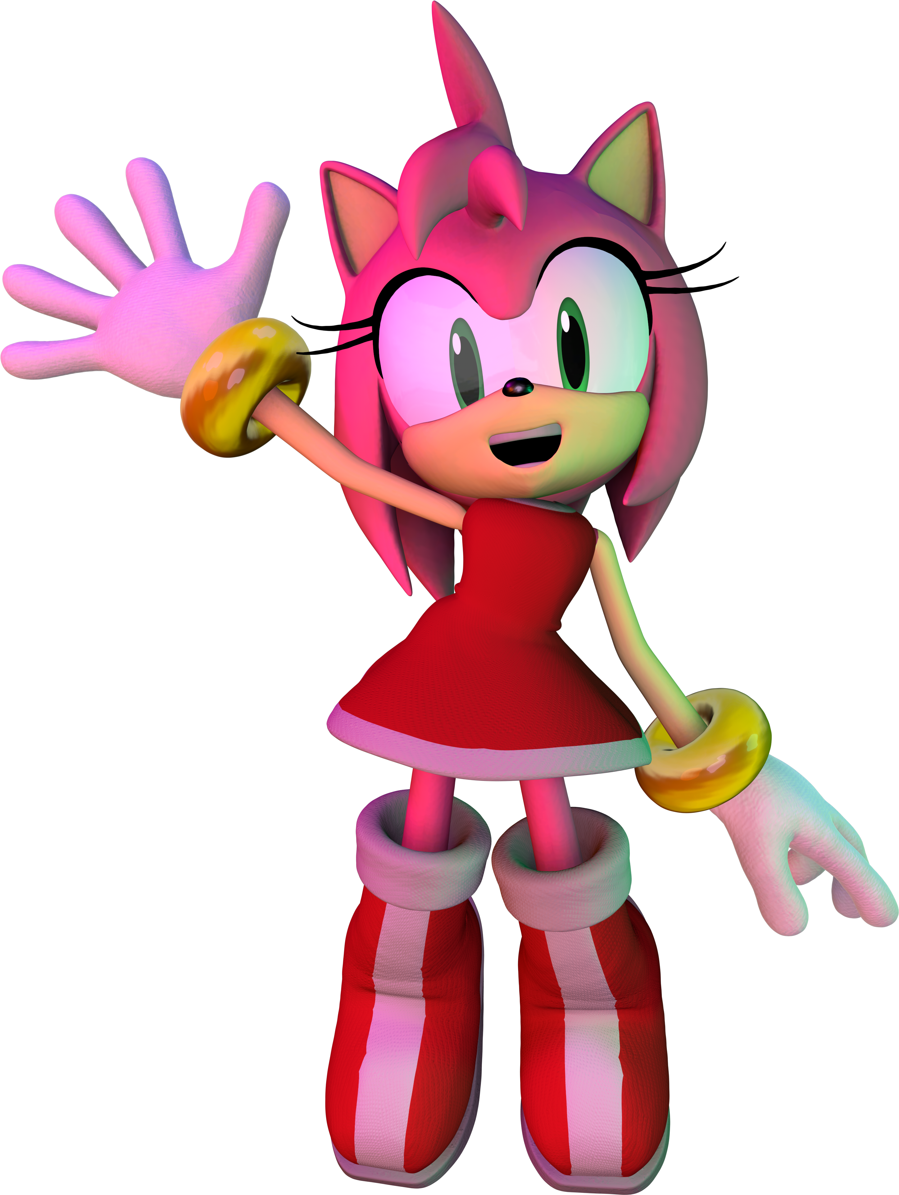 Download Amy Rose Amy Rose Sonic Heroes - Amy Rose Hey Sonic PNG Image with  No Background 