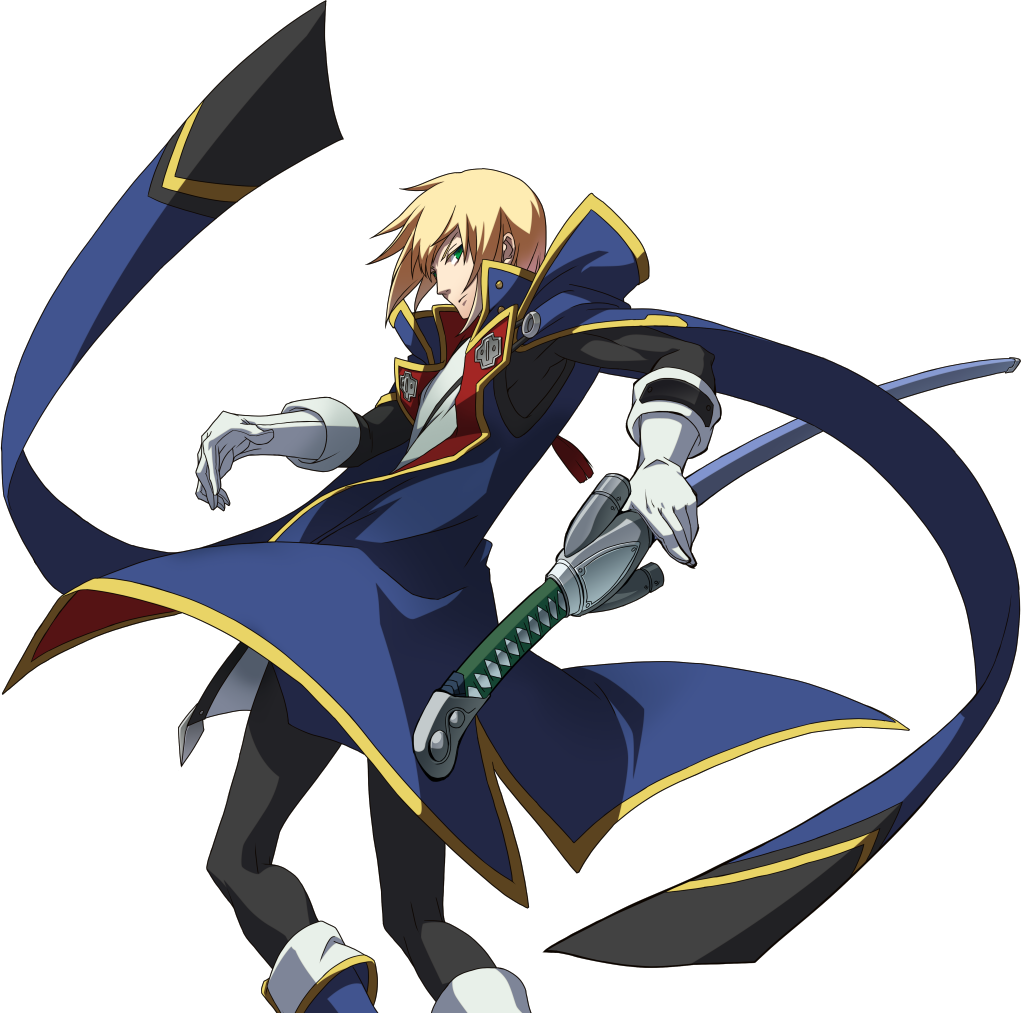 Blazblue Jin Kisaragi Png (1021x1013), Png Download