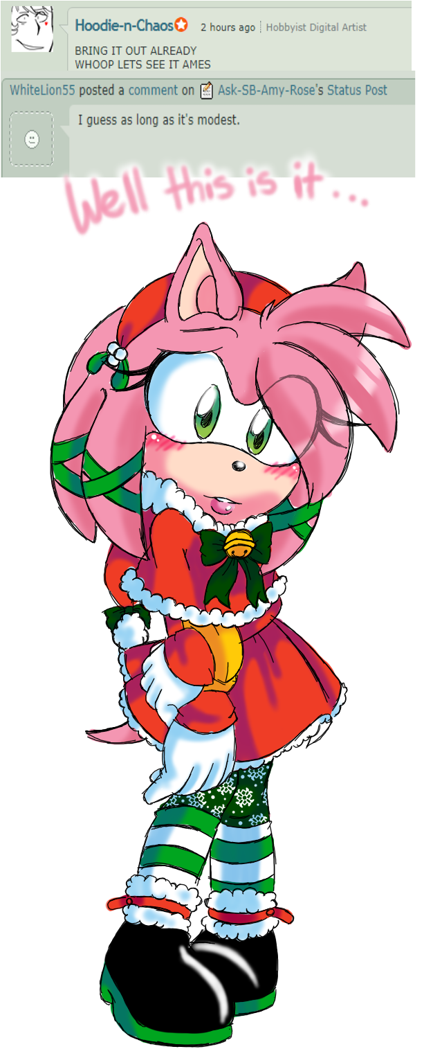 All Normal Asks Are On Hold Until After The Holdiays, - Amy Rose (650x1547), Png Download
