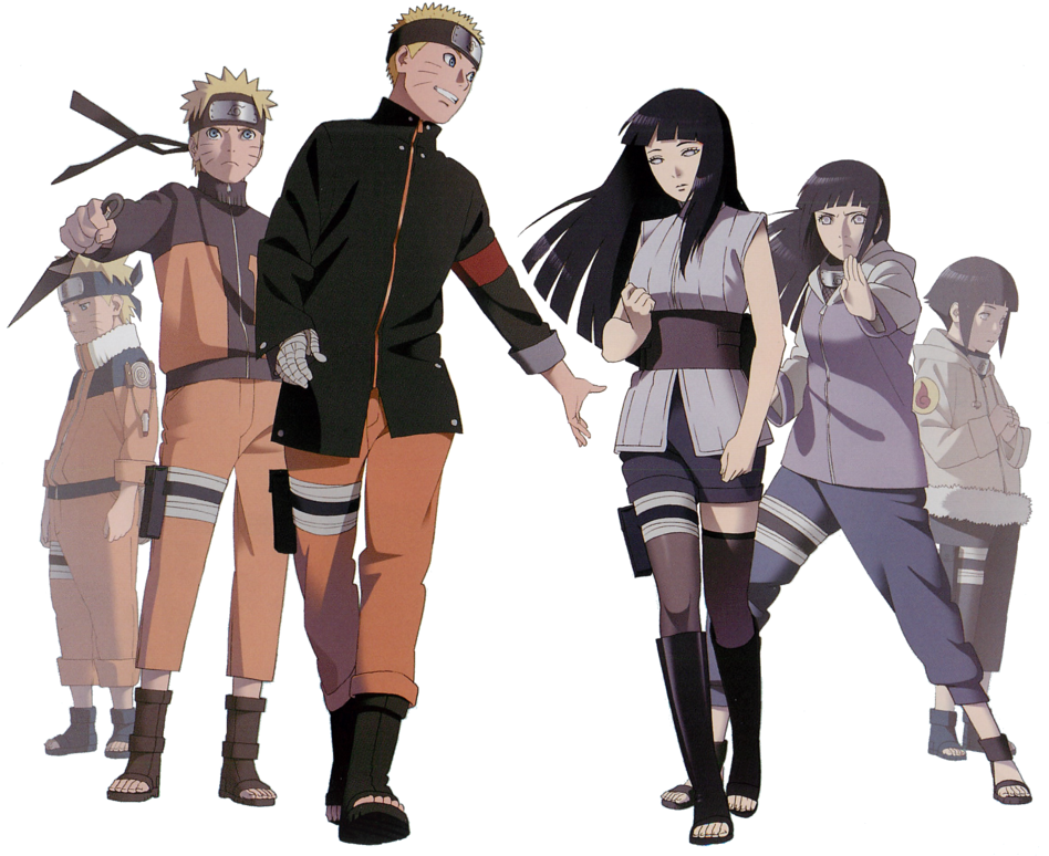 Naruto And Hinata Png (952x839), Png Download