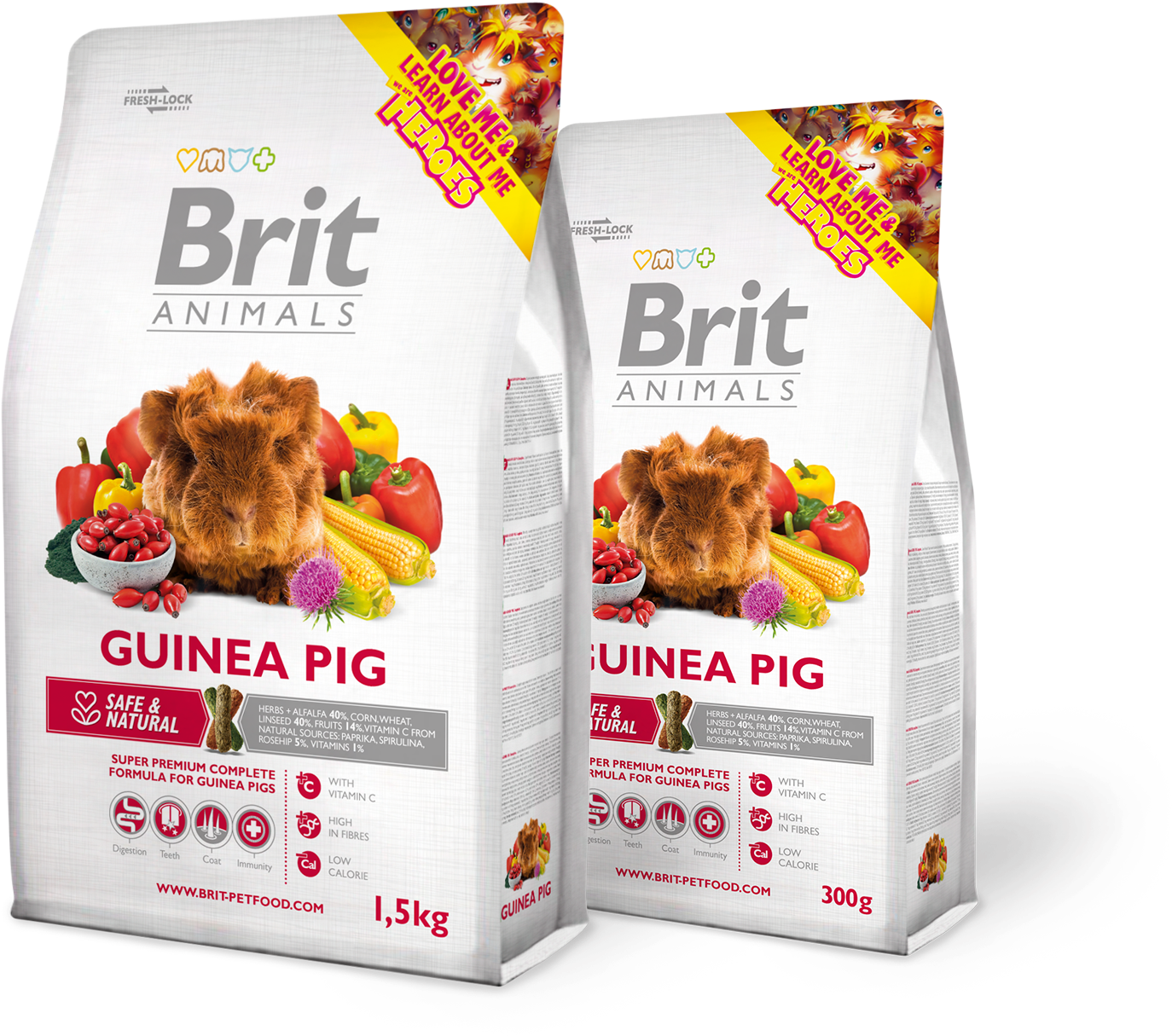 Brit Animals Guinea Pig Complete - Brit Animals Guinea Pig (1595x2126), Png Download