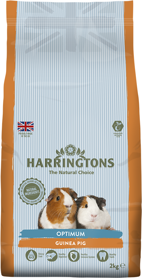 Guinea Pigs - Harringtons Optimum Rabbit Food (746x1080), Png Download