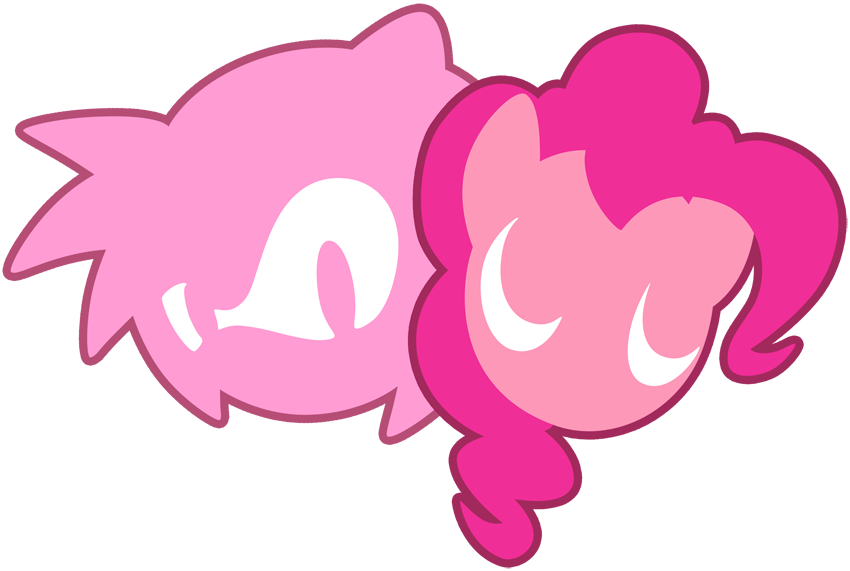 Amy Rose, Artist - Amy Rose Pinkie Pie (850x571), Png Download