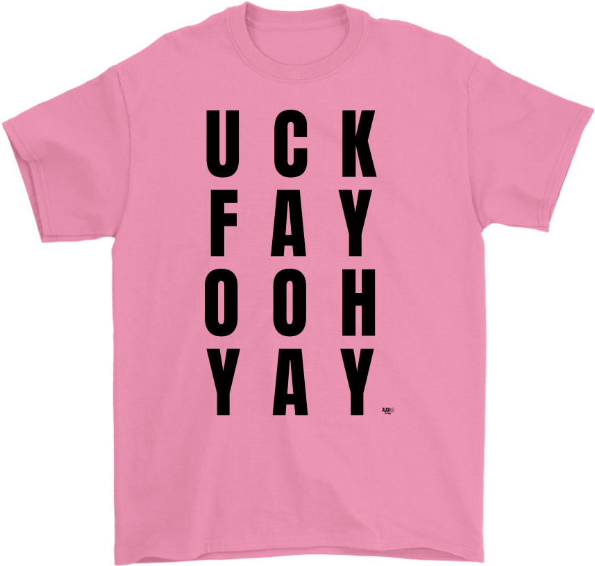 Uck Fay Ooh Yay Mens T-shirt - T Shirt Fortnite Nike Just Play (1024x1024), Png Download