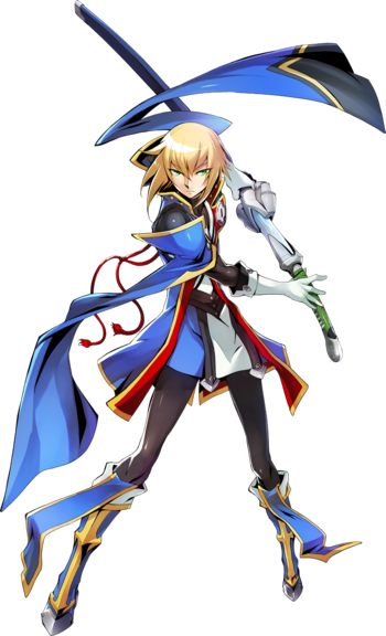 Blazblue Central Fiction Jin Kisaragi Main - Blazblue Central Fiction Jin Kisaragi (350x576), Png Download