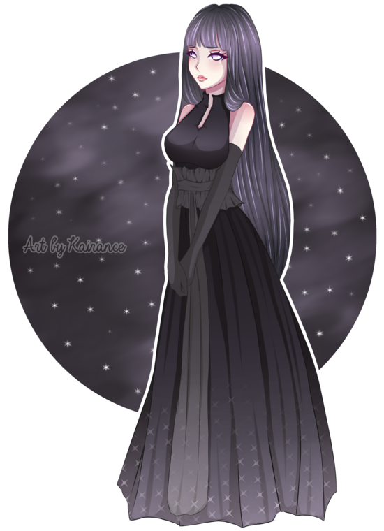 The Last By Kairance On Deviantart - Anime Hinata Hyuga In A Dress (600x848), Png Download
