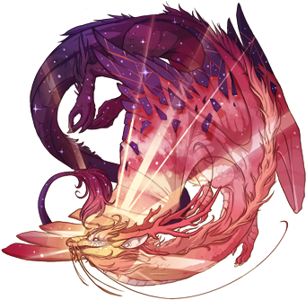 Shatter The Night Skin - Flight Rising Shatter Night (350x350), Png Download