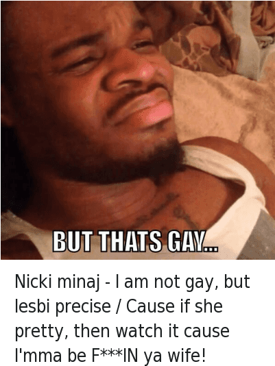 Gay nigga u The Nigger