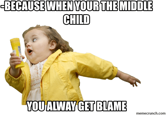 13 Hilarious Memes That Only A Middle Child Will Understand - Memes De Pozole (680x453), Png Download