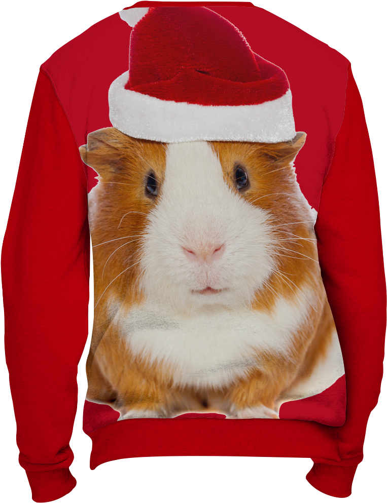 Ugly Christmas Sweater-guinea Pig - Christmas Jumper (1024x1024), Png Download