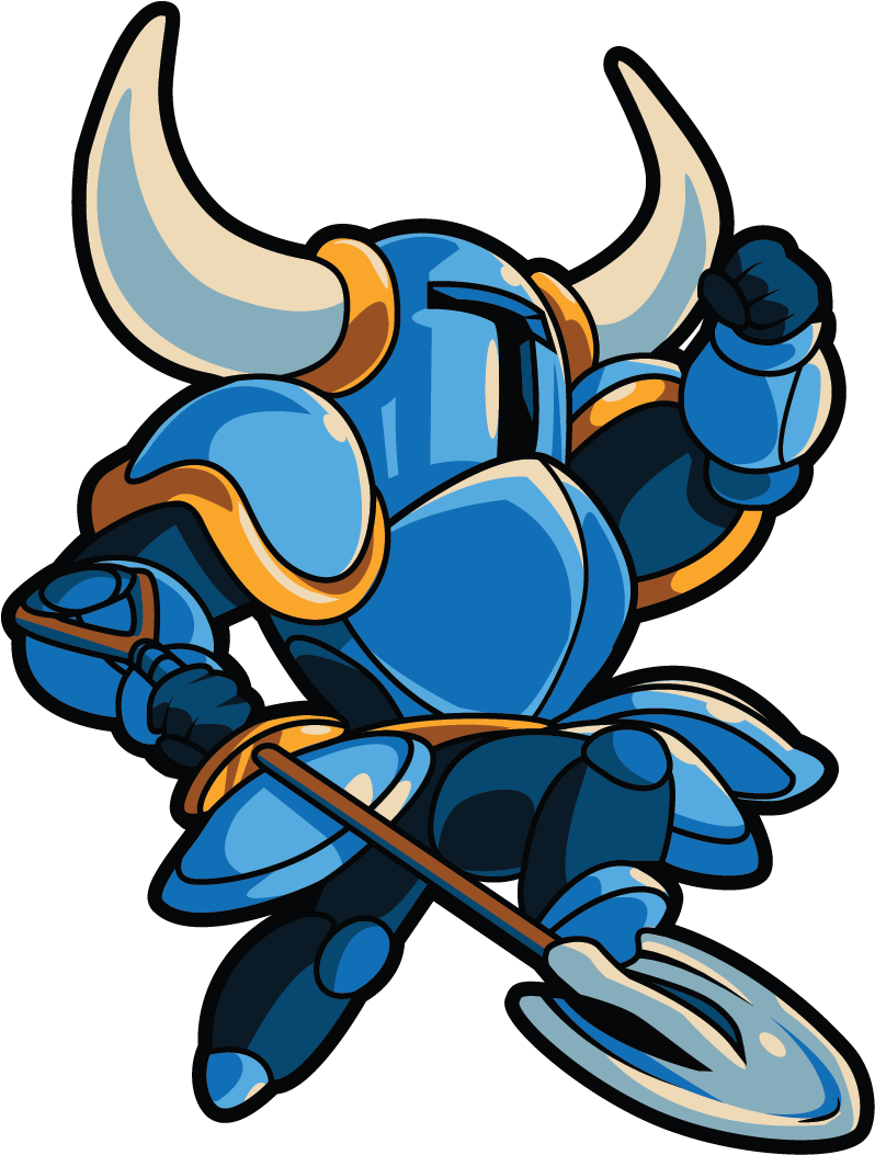 Jump2 - Shovel Knight Player 2 (887x1150), Png Download