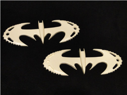 Batman Dc Universe Batarangs - Emblem (530x530), Png Download
