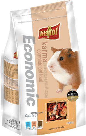 Vitapol Guniea Pig - Vitapol Economic Food For Hamsters - 1.2kg (315x525), Png Download