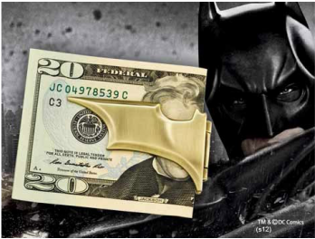Png Stock Batman The Dark Knight Rises Folding Money - Noble Collection Batarang Folding Money Clip From Batman (368x368), Png Download