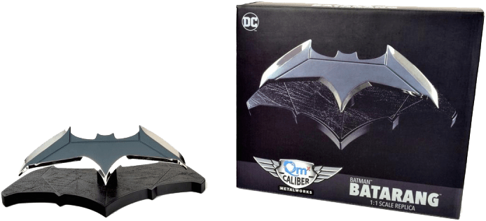 Batman Batarang Scale Replica - Batman - Batarang 1:1 Scale Replica (694x316), Png Download