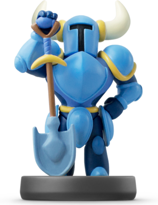 Shovel Knight Amiibo Figure - Nintendo Amiibo Shovel Knight (309x400), Png Download