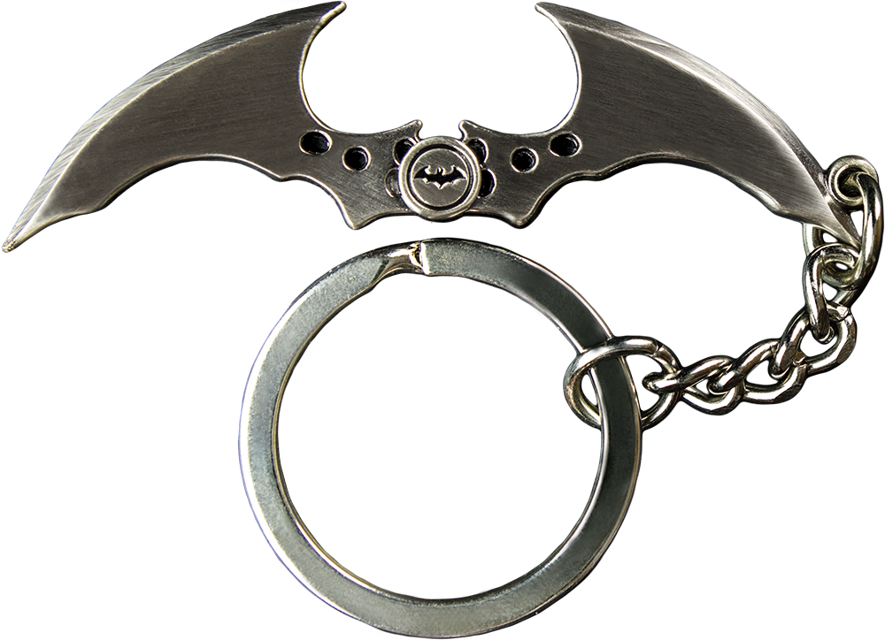 Batarang Keychain Invest In The Very Latest Of Key-protection - Melee Weapon (1000x724), Png Download