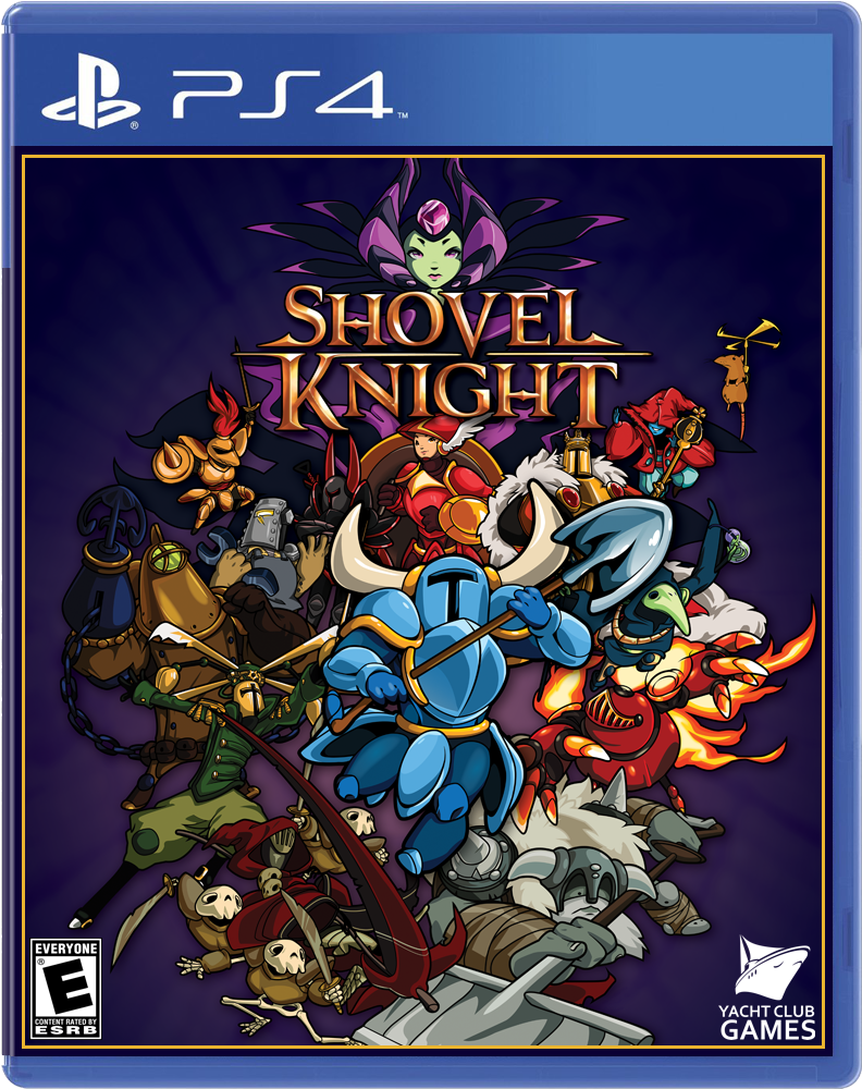 The Details - Shovel Knight Ps4 Cover (897x1129), Png Download